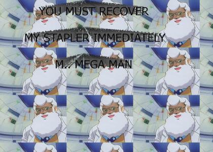 Mega Man 8 Stapler Sucks!