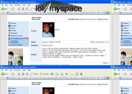 Myspace is silly