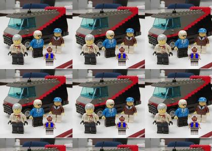 lego A-Team( now with midgit mr-t alos fixed image)
