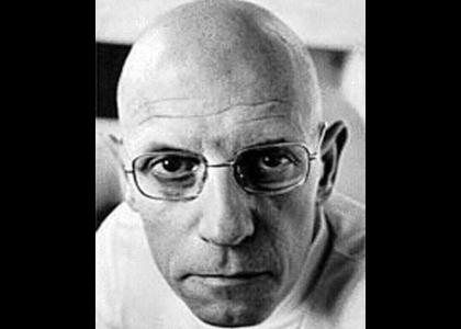 Michel Foucault Stares Into Your Soul