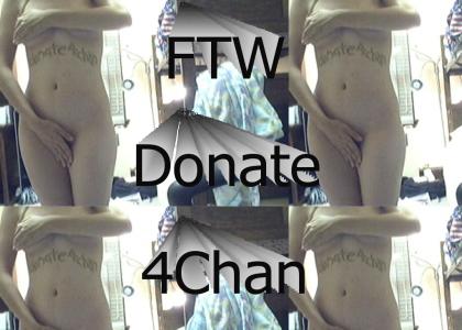 Girls make you donate 2 4chan