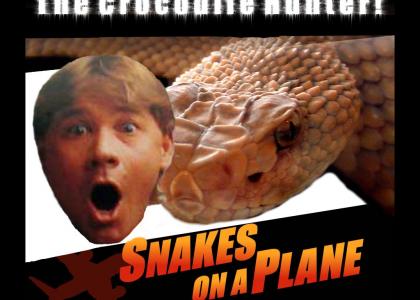 Steve Irwin Snakes on a Plane!