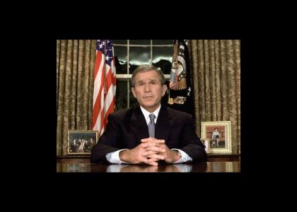 Bush Addresses the Nation