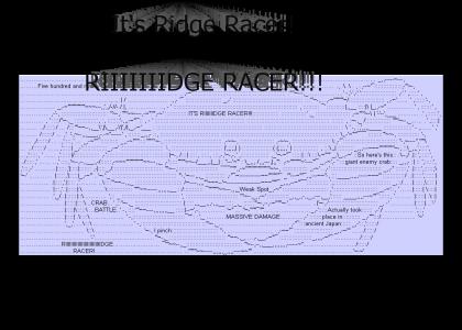 It's Ridge Racer! RIIIIIIIDGE RACER!!!