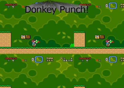 Super Mario Donkey Punch