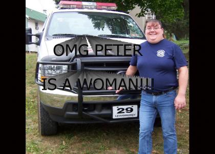 Peter Griffin is a woman