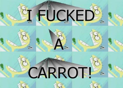 I FUCKED A CARROT!