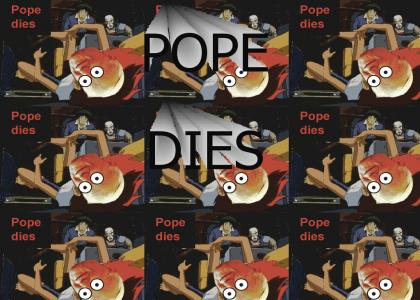 POPE DIES
