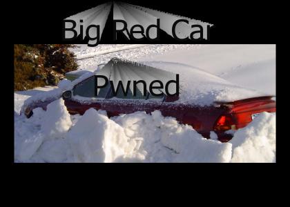 Rays red car