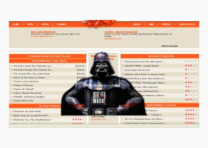 Vader sings Website