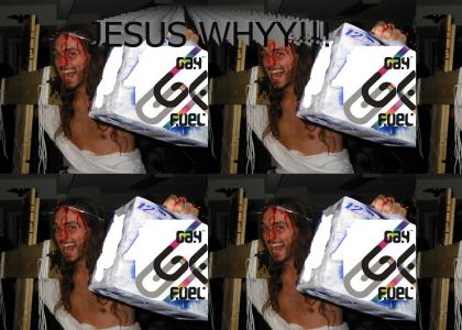 Jesus Brings the .... Gay Fuel!?