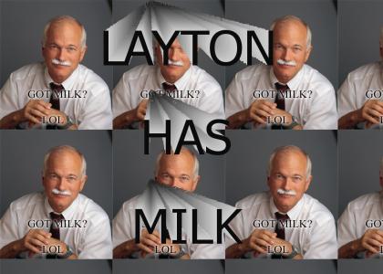 Layton Has Milk