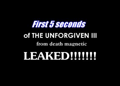 Unforgiven III first 5 seconds LEAKEDD!