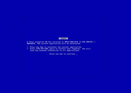 Blue Screen of Emo