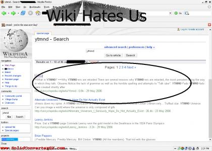 Wikipedia Hates YTMND