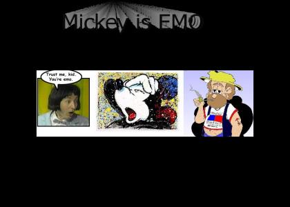 Mickey is emo