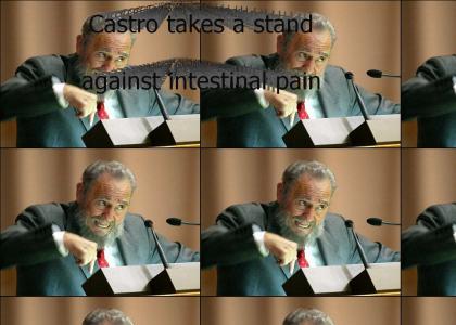 Castro takes a stand