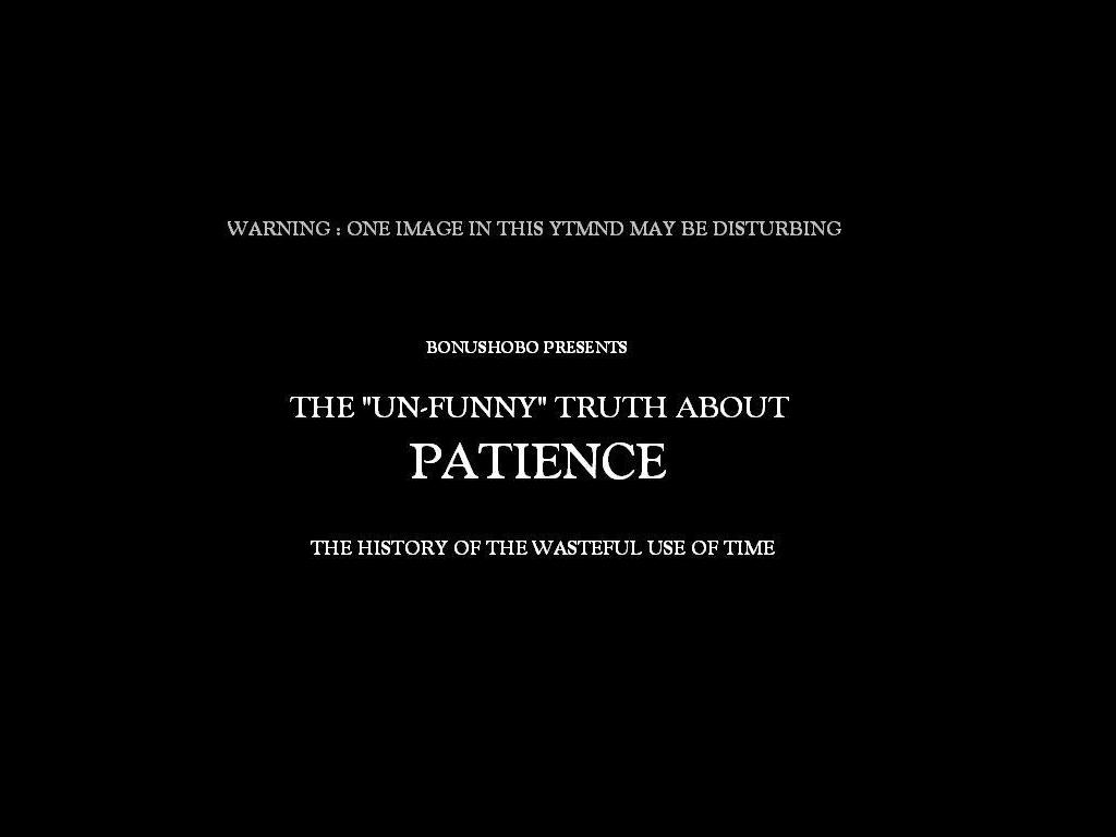 unfunnypatience