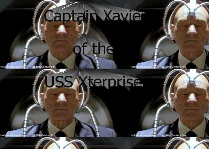 Captain Xavier of the USS Xterprise.