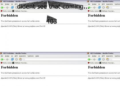 Whats worse than 404?...