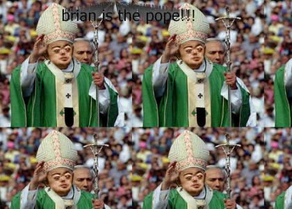 brian peppers is the pope!