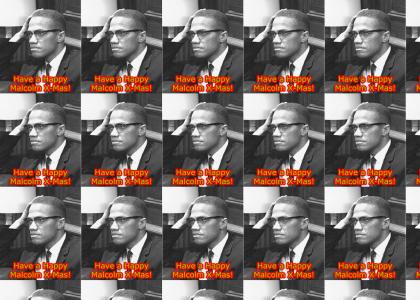 Have a Merry Malcolm X-Mas!