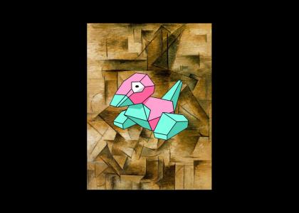 A Cubist Painting of Porygon