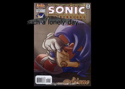 sonic is  lonely