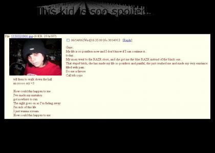 Spoiled Emo Kids Use 4Chan.