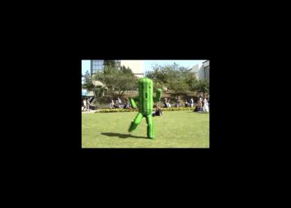 Cactuar Cosplay Attacks!