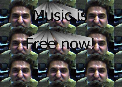 Music is Free Now