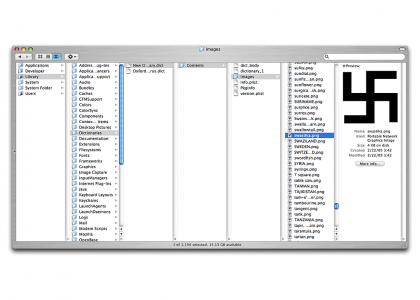 OMG, Secret Nazi Mac OS X !!