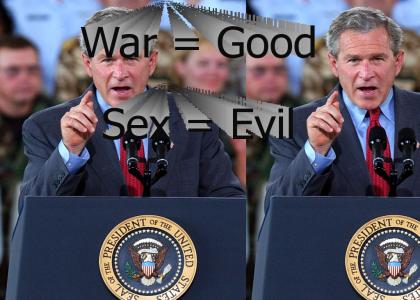George Bush Gives Advice to Homosexuals