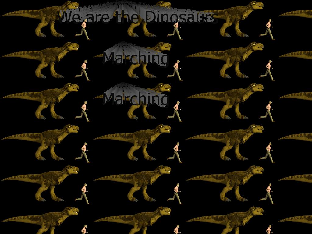 DinosaursMarch