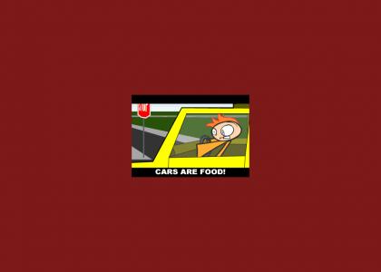 Cars are food