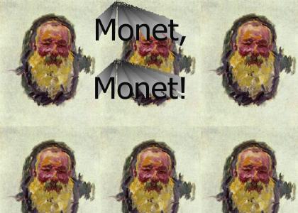 Claude Monet Rocks