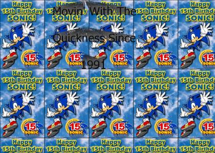 Happy 15th Birthday, Sonic!