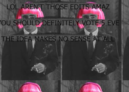 a ytmnd with fancy edits.  it is pointless but you should vote 5 for edits