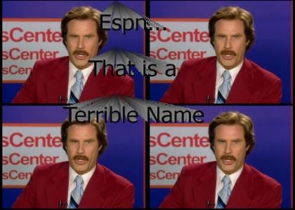 Ron Burgundy's ESPN Audition