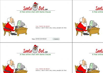 Santa fails at YTMND fad..
