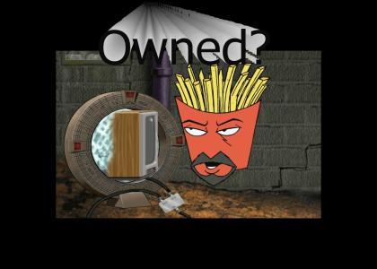 Shake Taunts Frylock (ATHF)