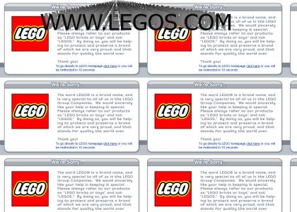 IT'S LEGO, NOT LEGOS - www.legos.com