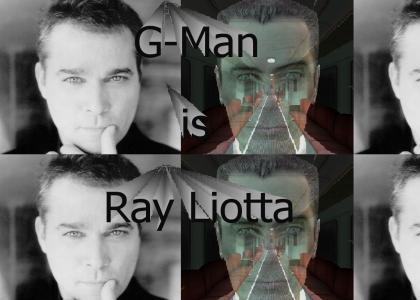 G-Man is Ray Liotta