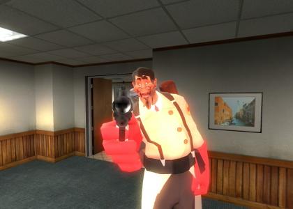Medic Stares Into Your Soul