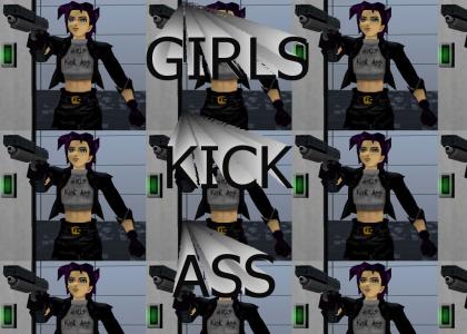 Girls kick ass!