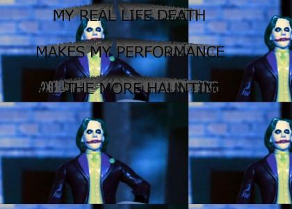 My Real Life Death Makes My Performance All The More Haunting