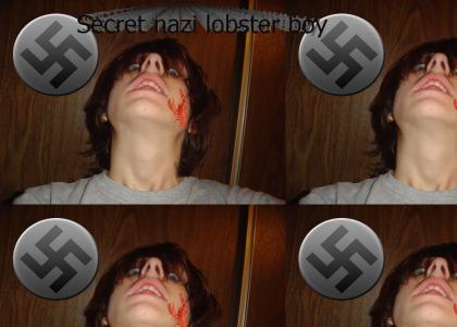 Secret Nazi lobster boy