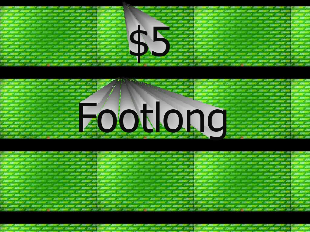 fivedollarfootlong