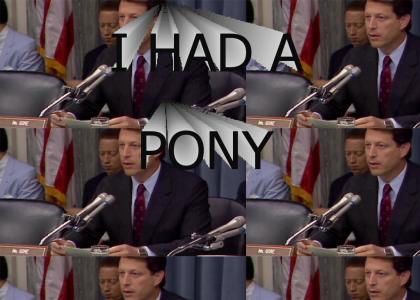i had a pony