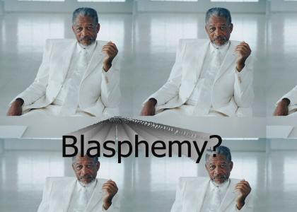 Morgan Freeman is Busy